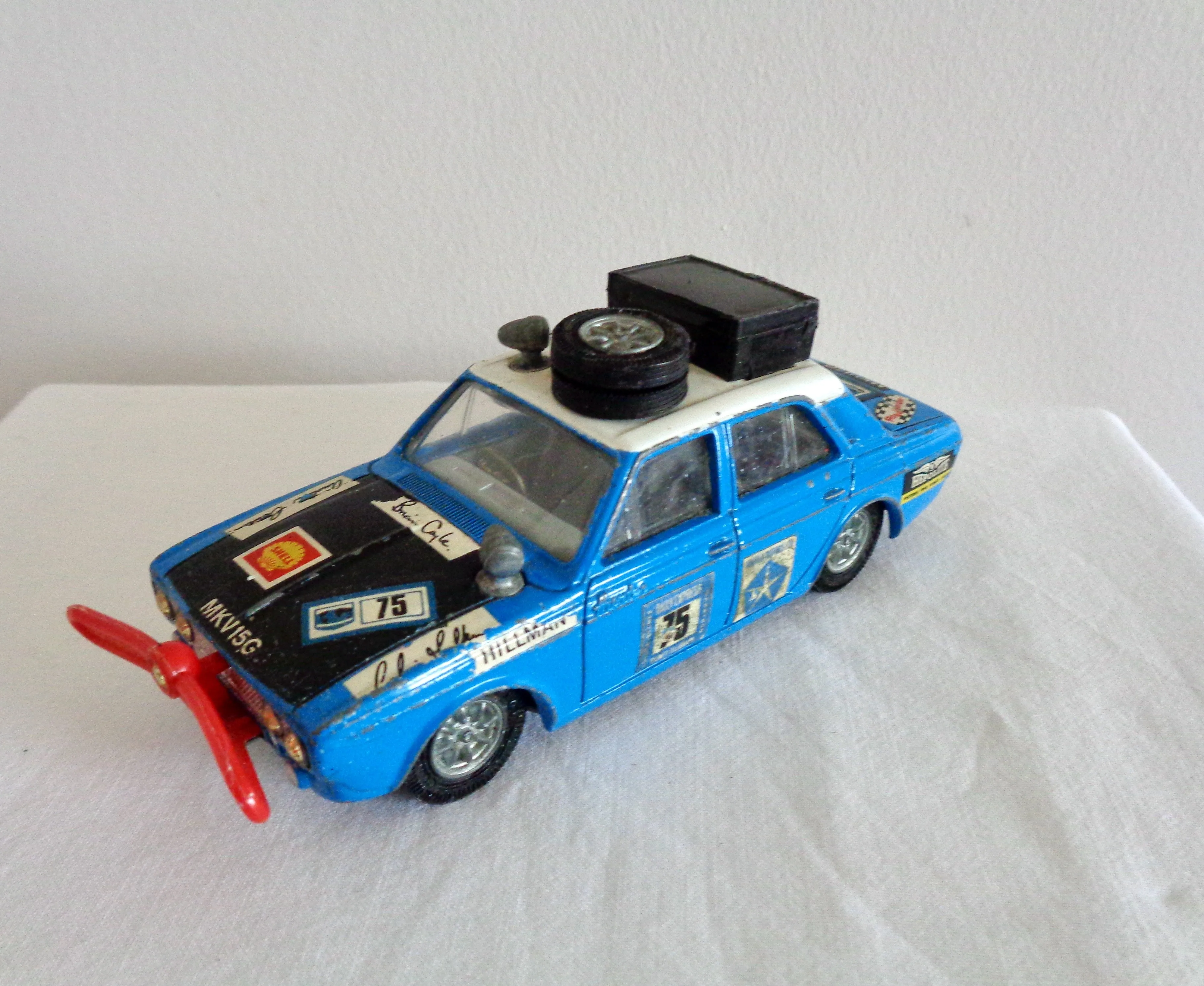 1960s Corgi Toys Model 302 Rootes Hillman Hunter Mk II Rally Car