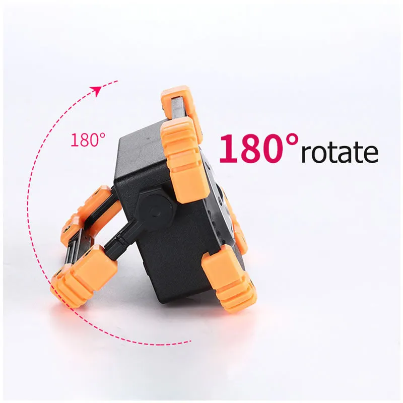 2Cob Portable Rechargeable Bright Led Dimmable Work Light Fa-7759-24