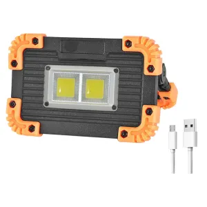2Cob Portable Rechargeable Bright Led Dimmable Work Light Fa-7759-24