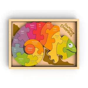 BeginAgain Counting Chameleon Puzzle