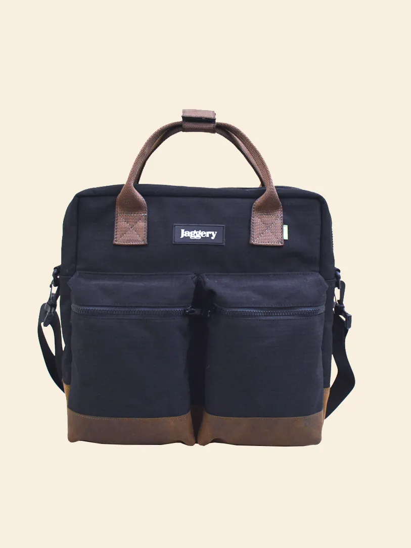 Black Cappucino Pilots Everyday Bag