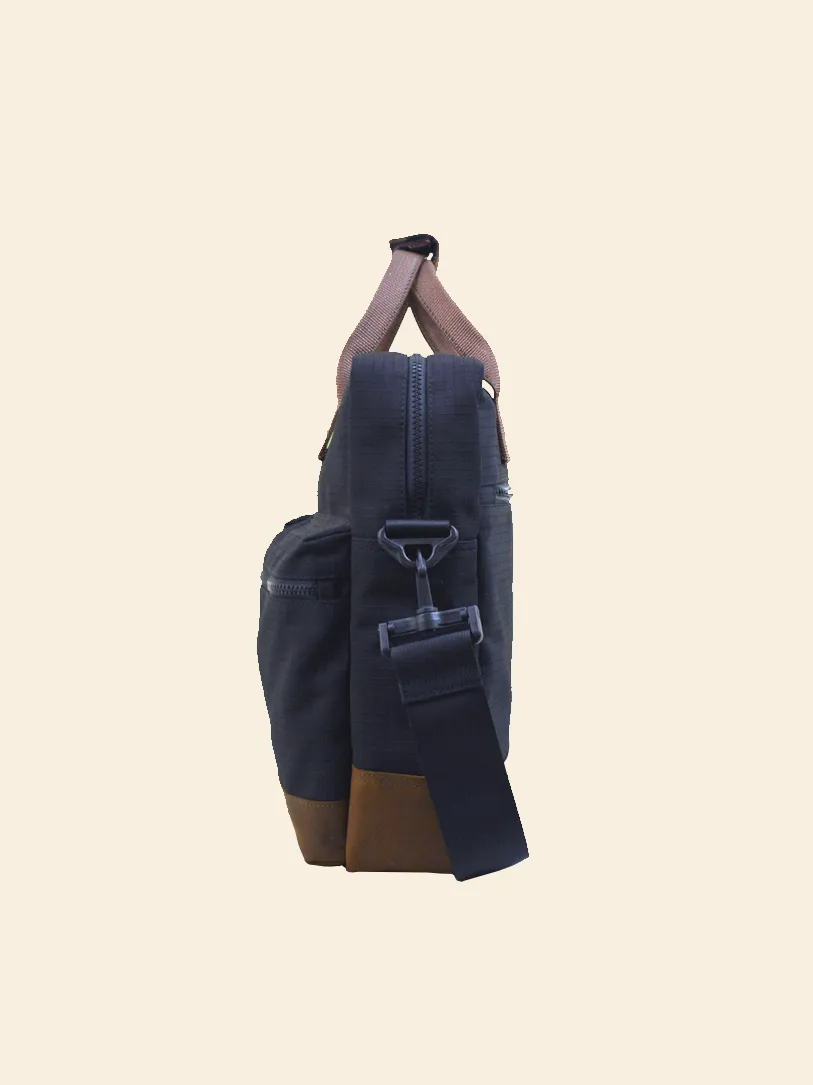 Black Cappucino Pilots Everyday Bag