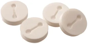 Closure Plug 1-2in White