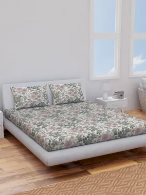 Comfort Percale Leafy Flora Sheet Set