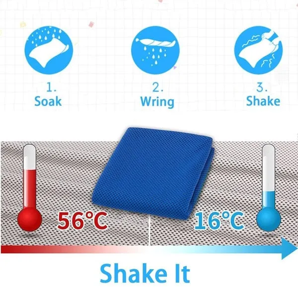 Cooling Ice Towel and Spray - Kool Woman