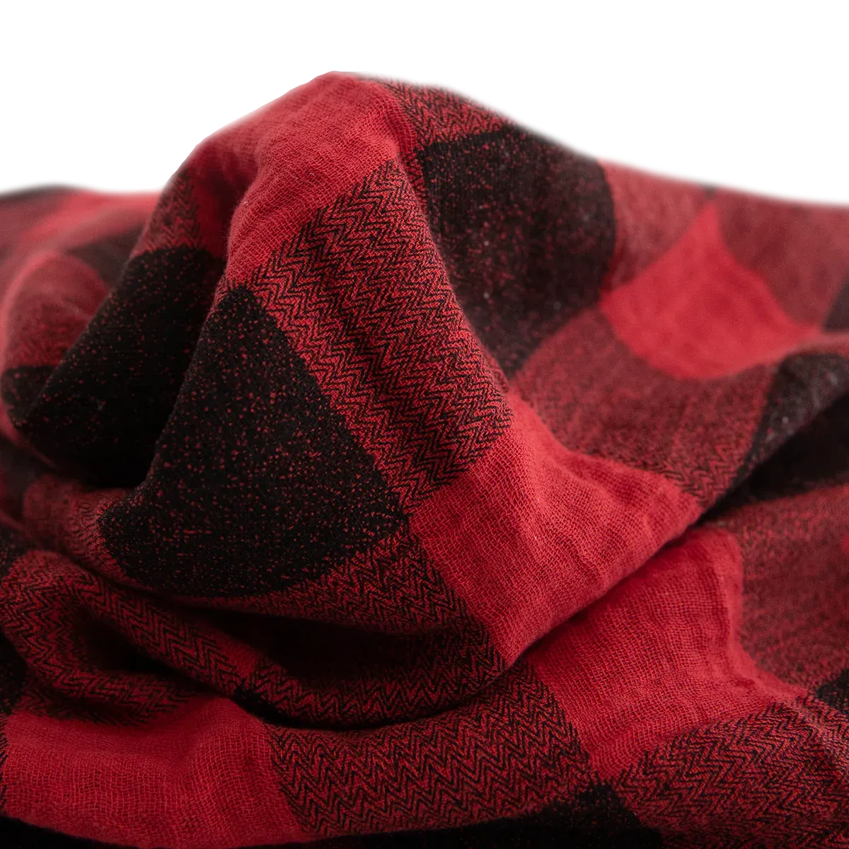 Cotton Check Muslin Swaddle Blanket
