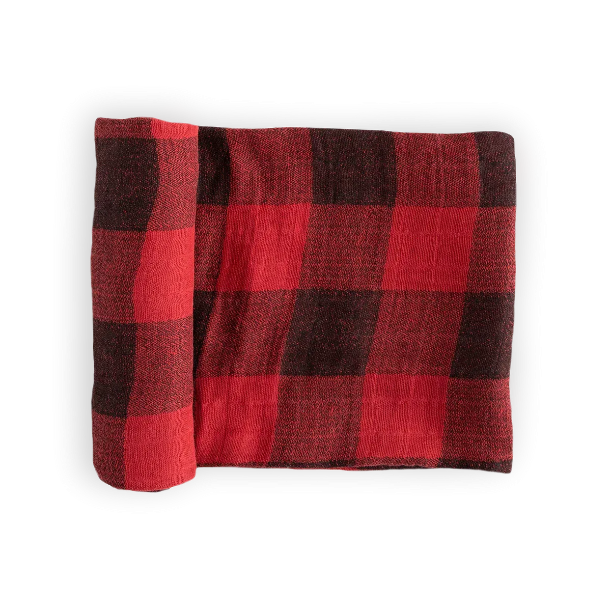 Cotton Check Muslin Swaddle Blanket