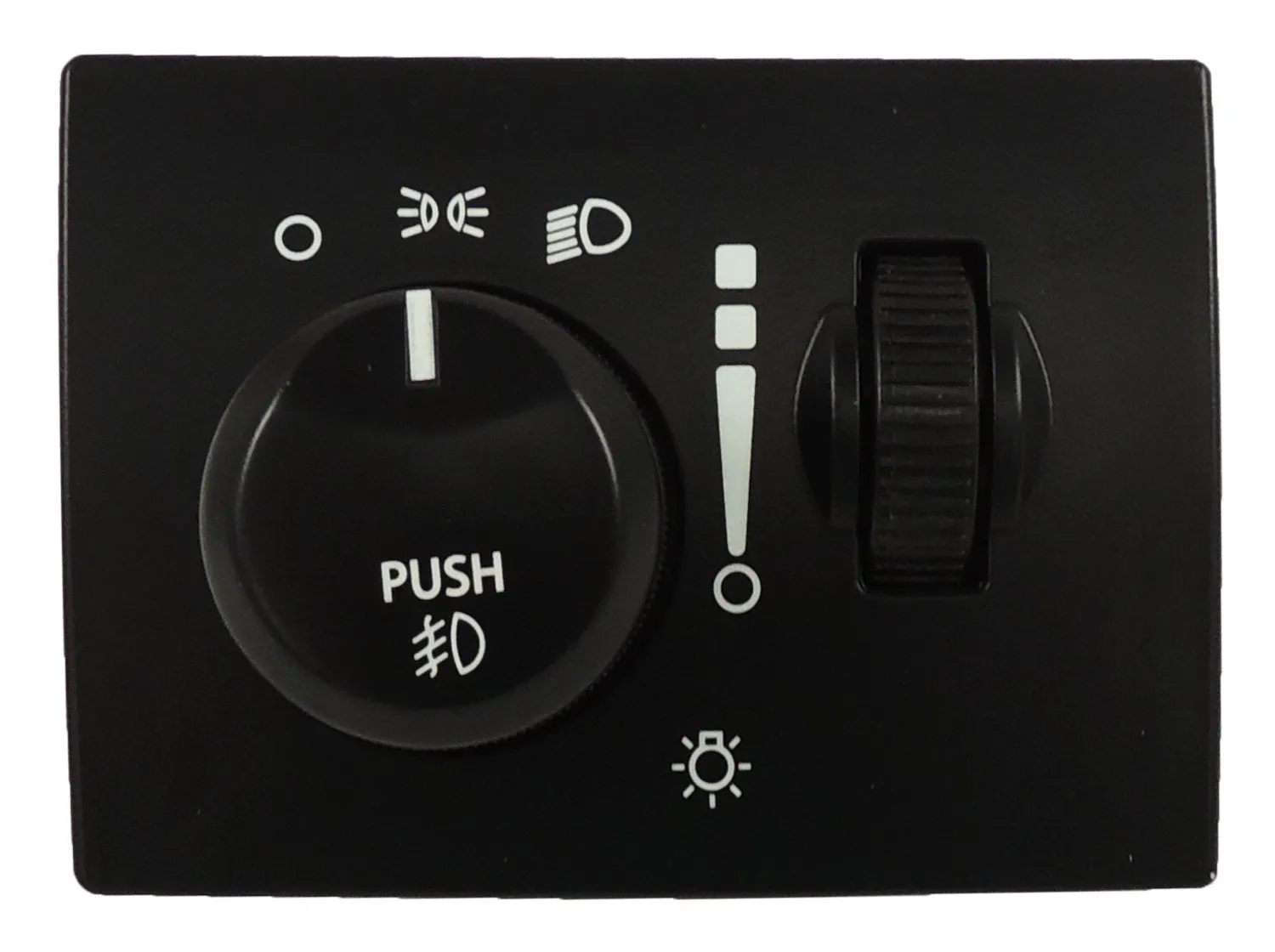 Crown Automotive Jeep Replacement 68019678AE Head Light Switch; w/Front Fog Lamps;