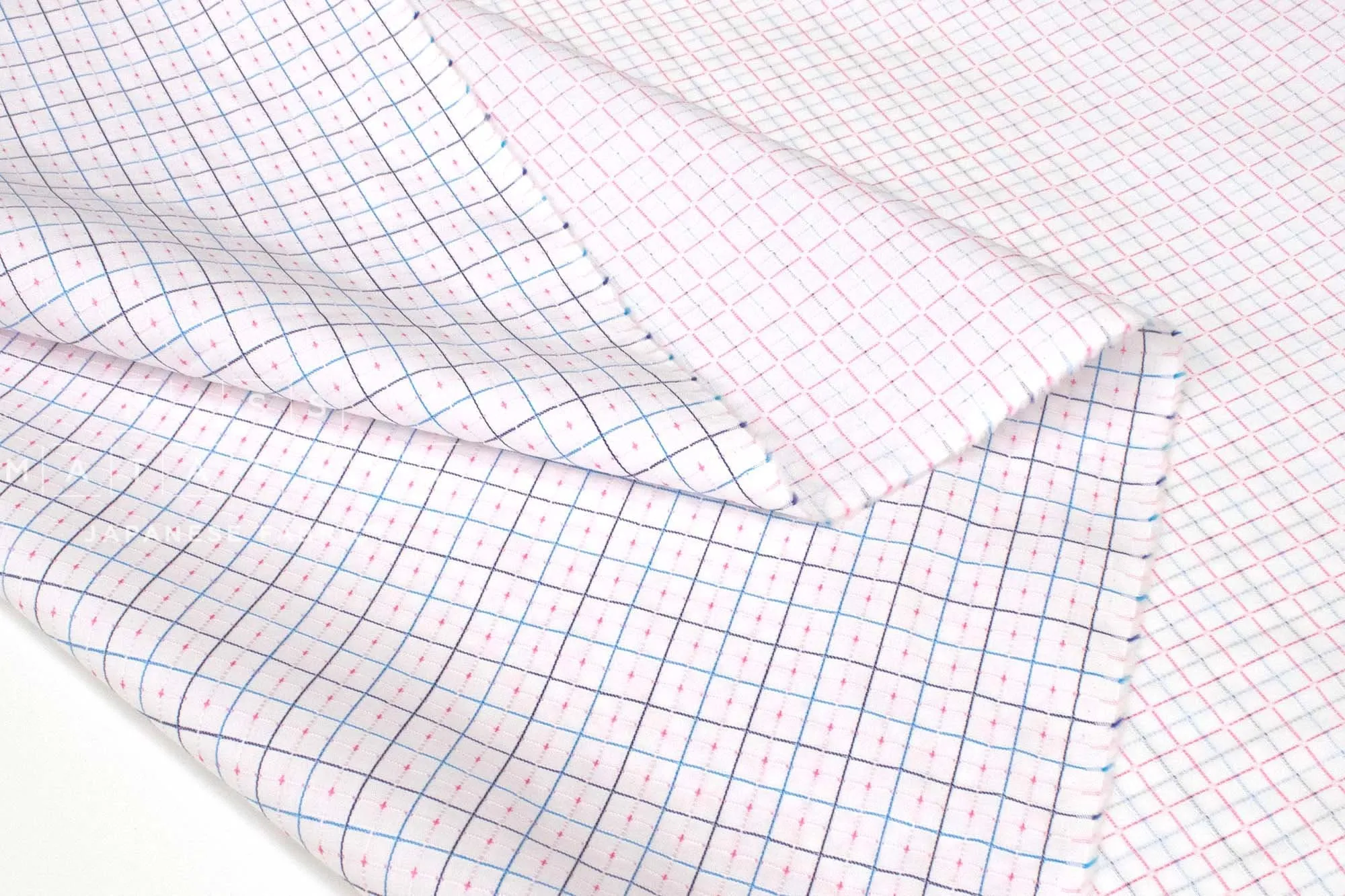 DEADSTOCK Dobby Check - blue