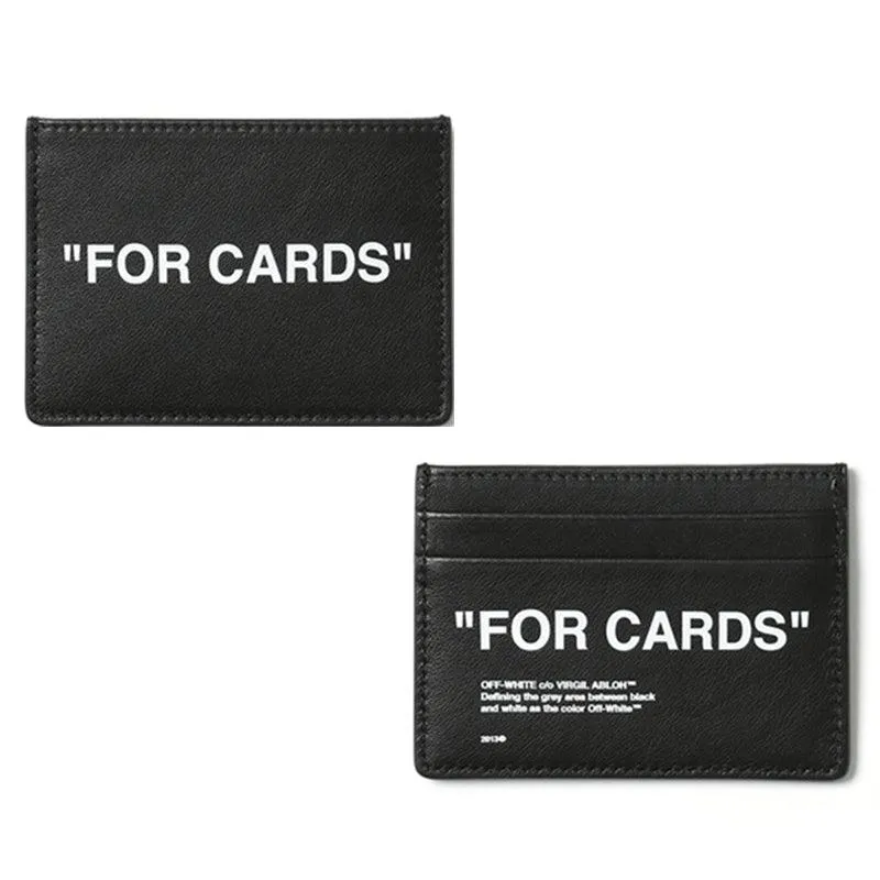 Double Quote Slogan Letter Top Layer Pickup Wallet