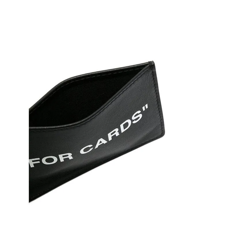 Double Quote Slogan Letter Top Layer Pickup Wallet