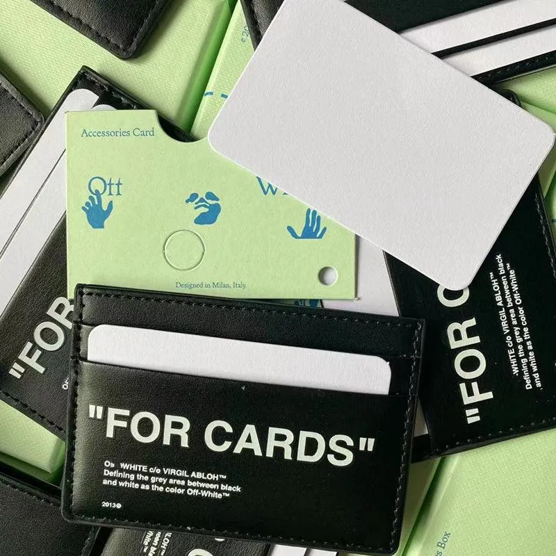 Double Quote Slogan Letter Top Layer Pickup Wallet