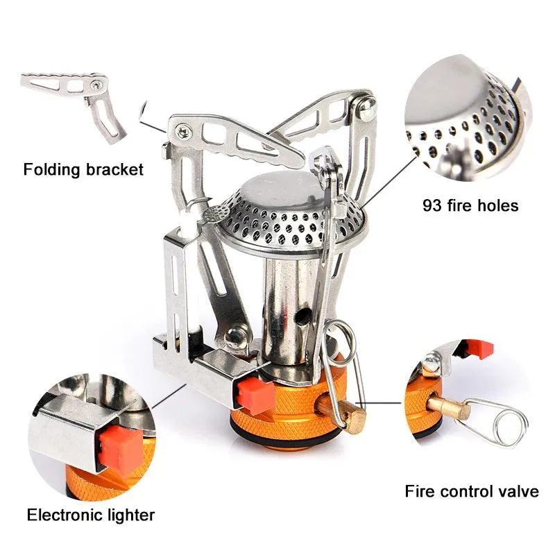 Gas Stove Heater Tourist Burner Foldable