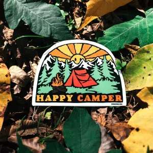 Happy Camper Sticker