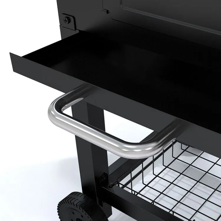 Heavy-Duty Compact Charcoal Grill