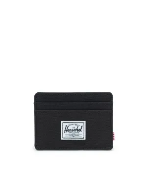 Herschel Charlie RFID Wallet-Dye Wash Black