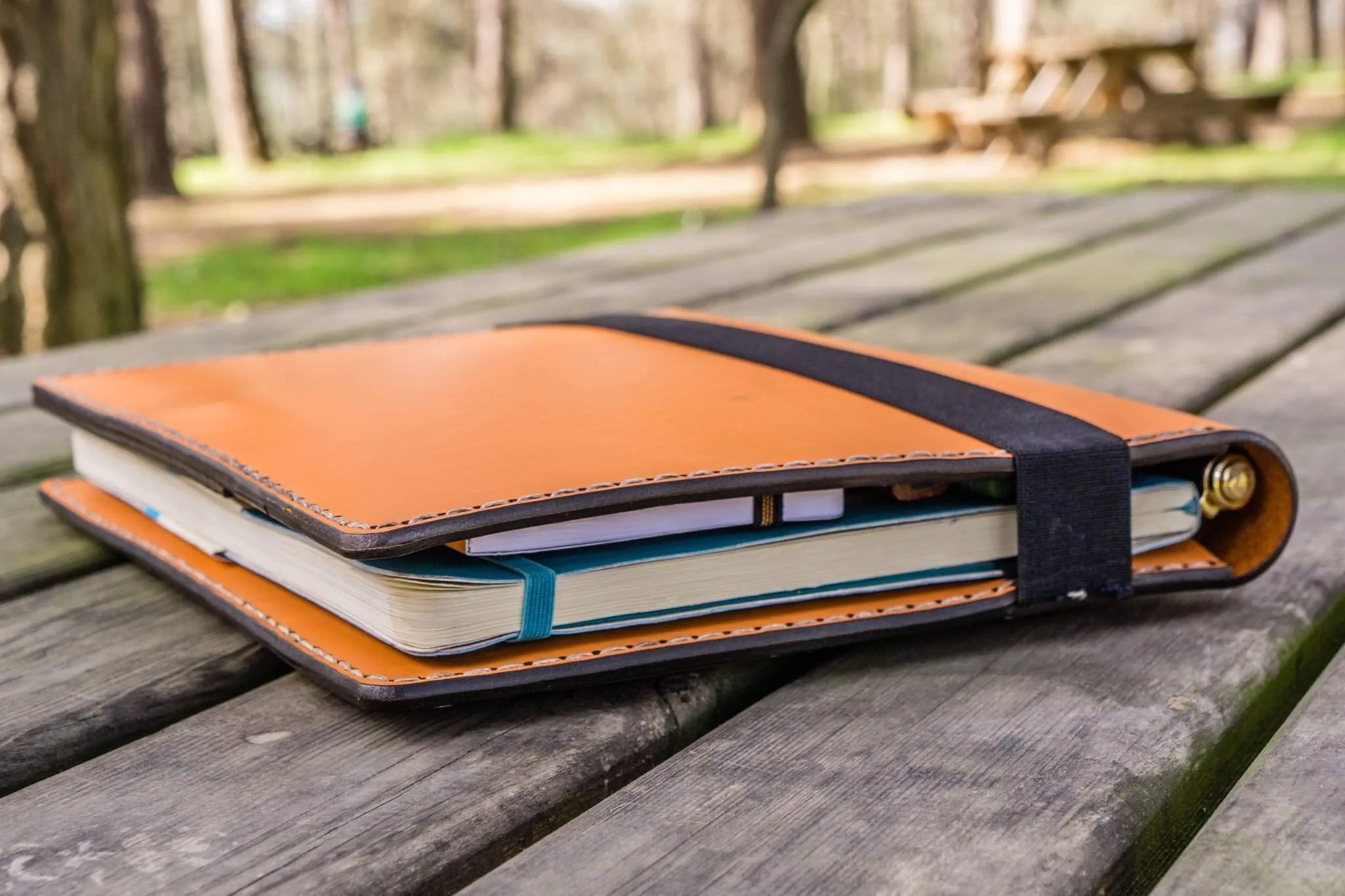 iPad Pro 11 - Pro 10.5 and B5 size Notebook Cover - Orange