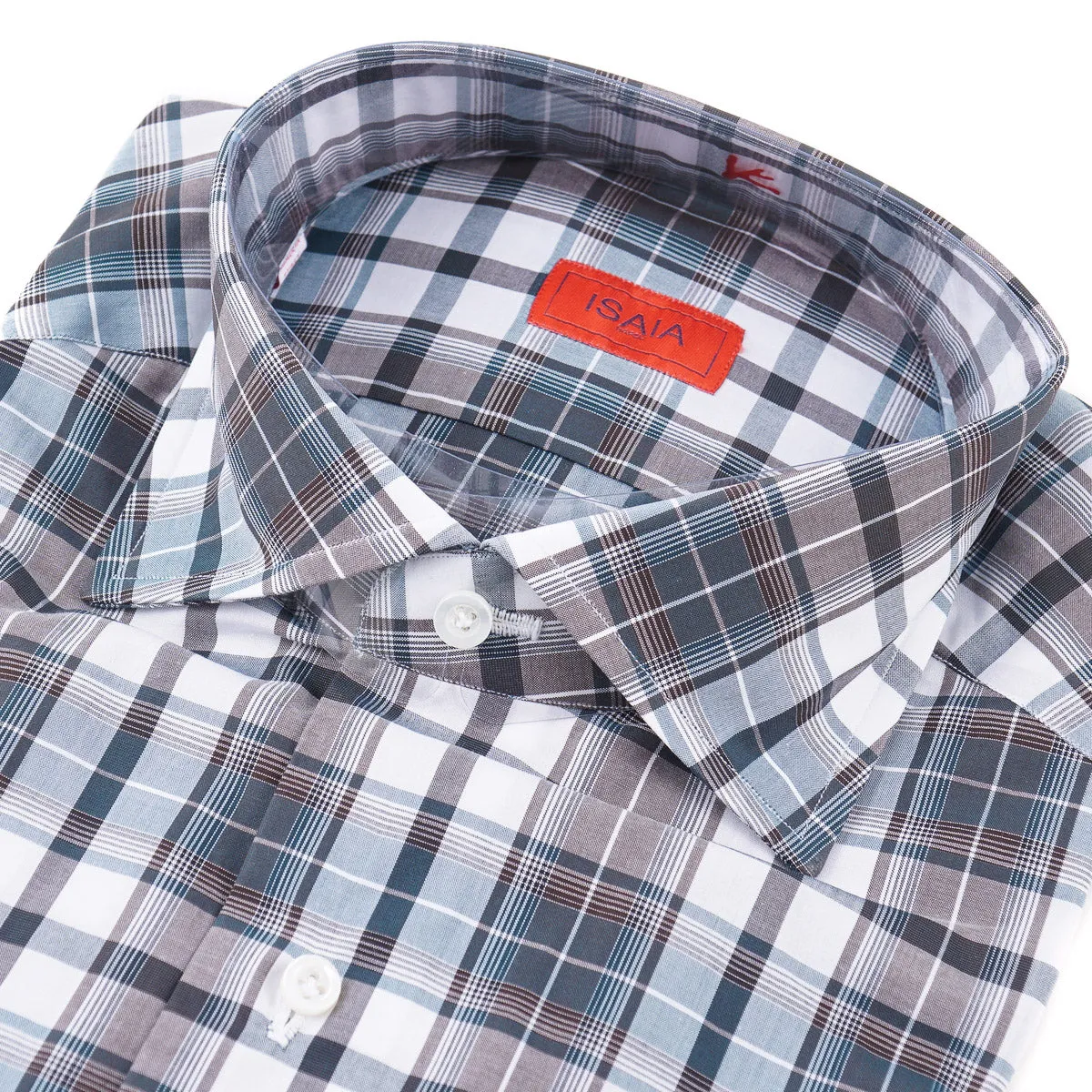Isaia 'Mix' Lightweight Cotton Shirt
