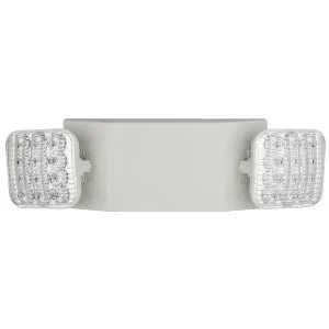 Low Profile Emergency Light Remote White - 14"