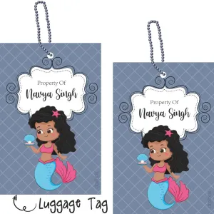 Luggage Tags - Little Mermaid