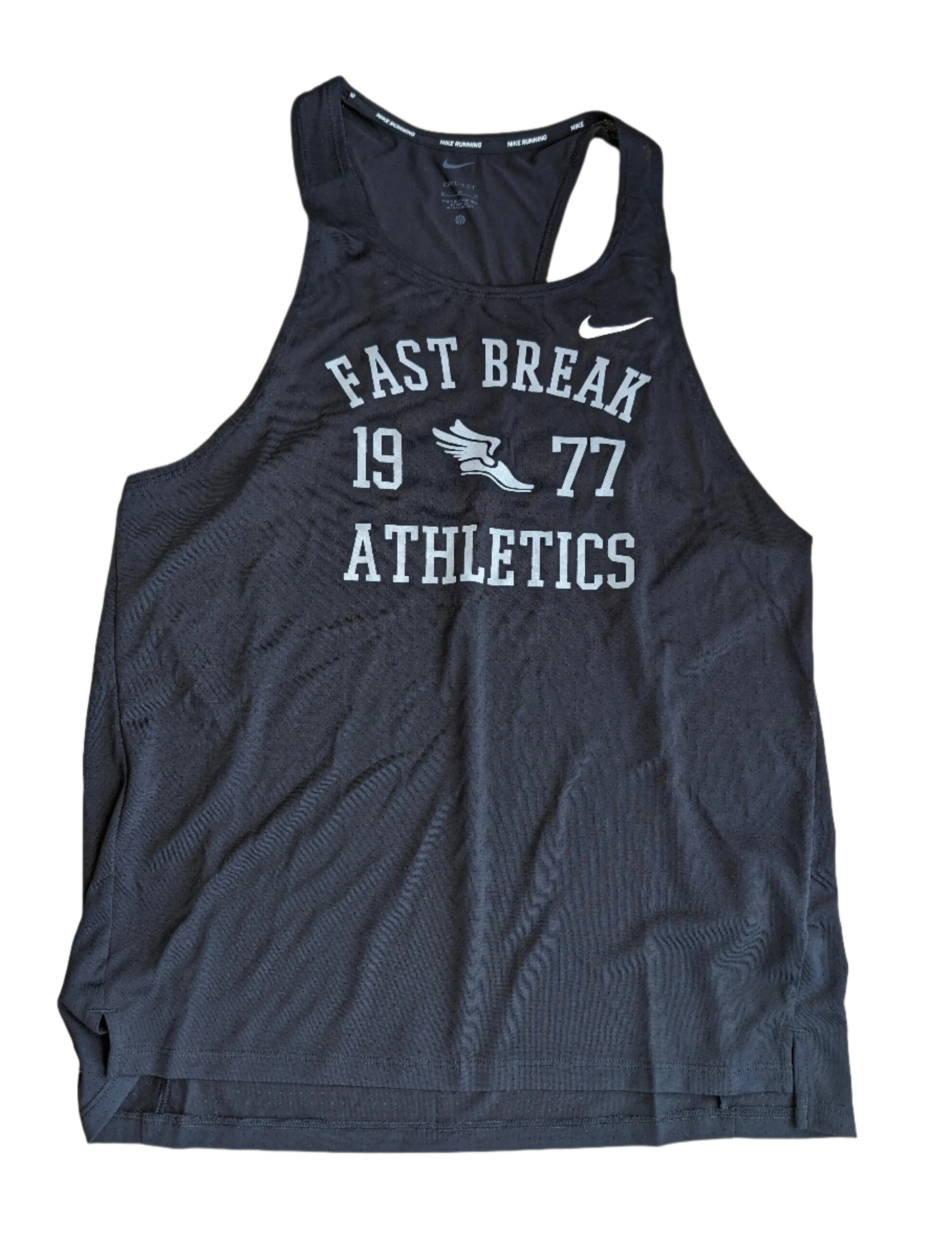 Men's Nike Fast DRI-Fit Running Singlet - Fast Break Branded