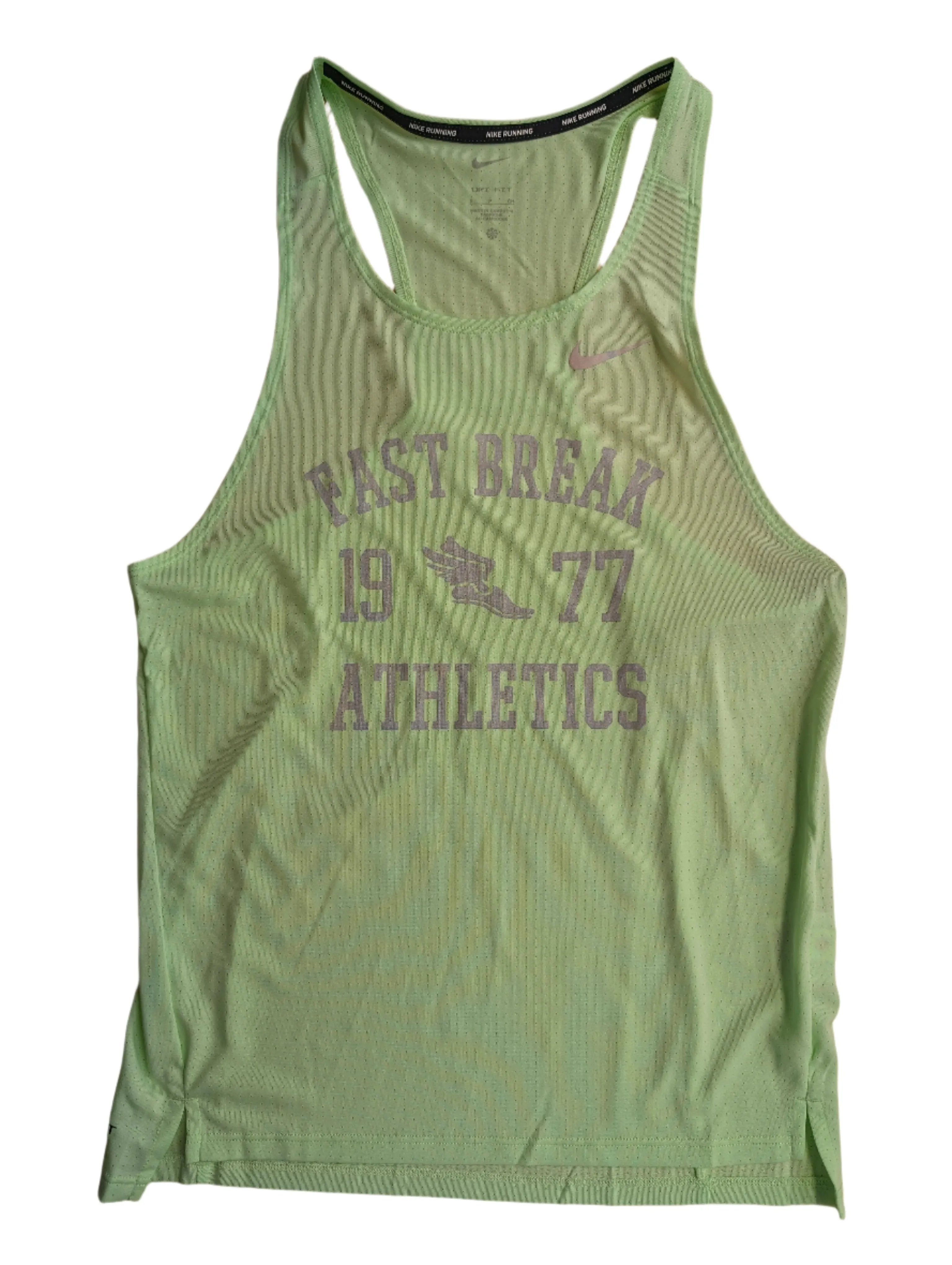 Men's Nike Fast DRI-Fit Running Singlet - Fast Break Branded