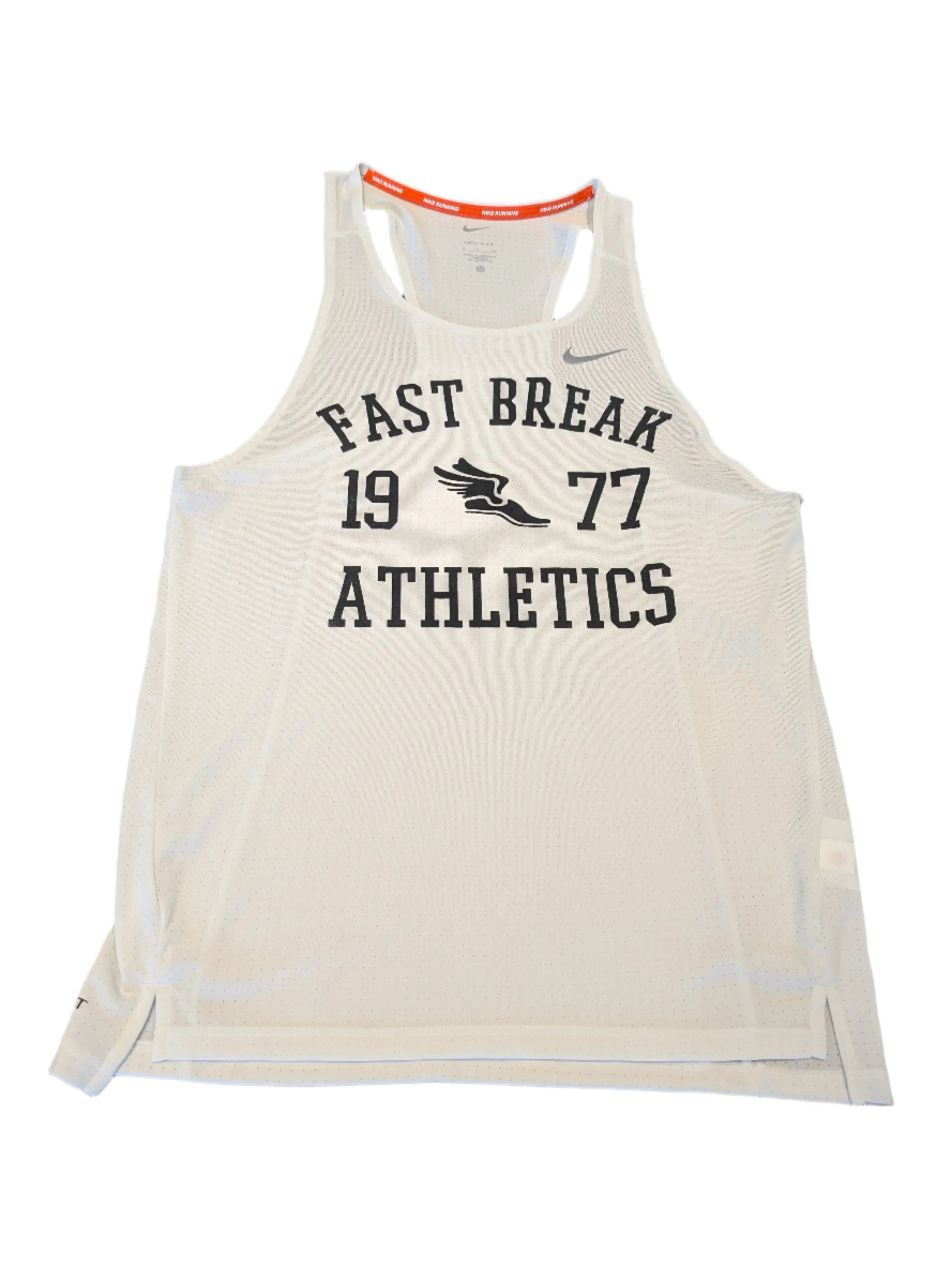 Men's Nike Fast DRI-Fit Running Singlet - Fast Break Branded