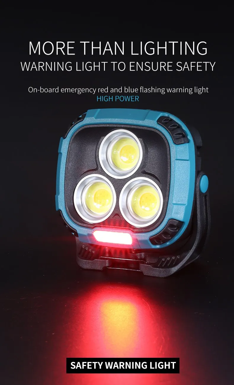 Multi-Functional Cob Portable Rechargeable Led Work Light W891
