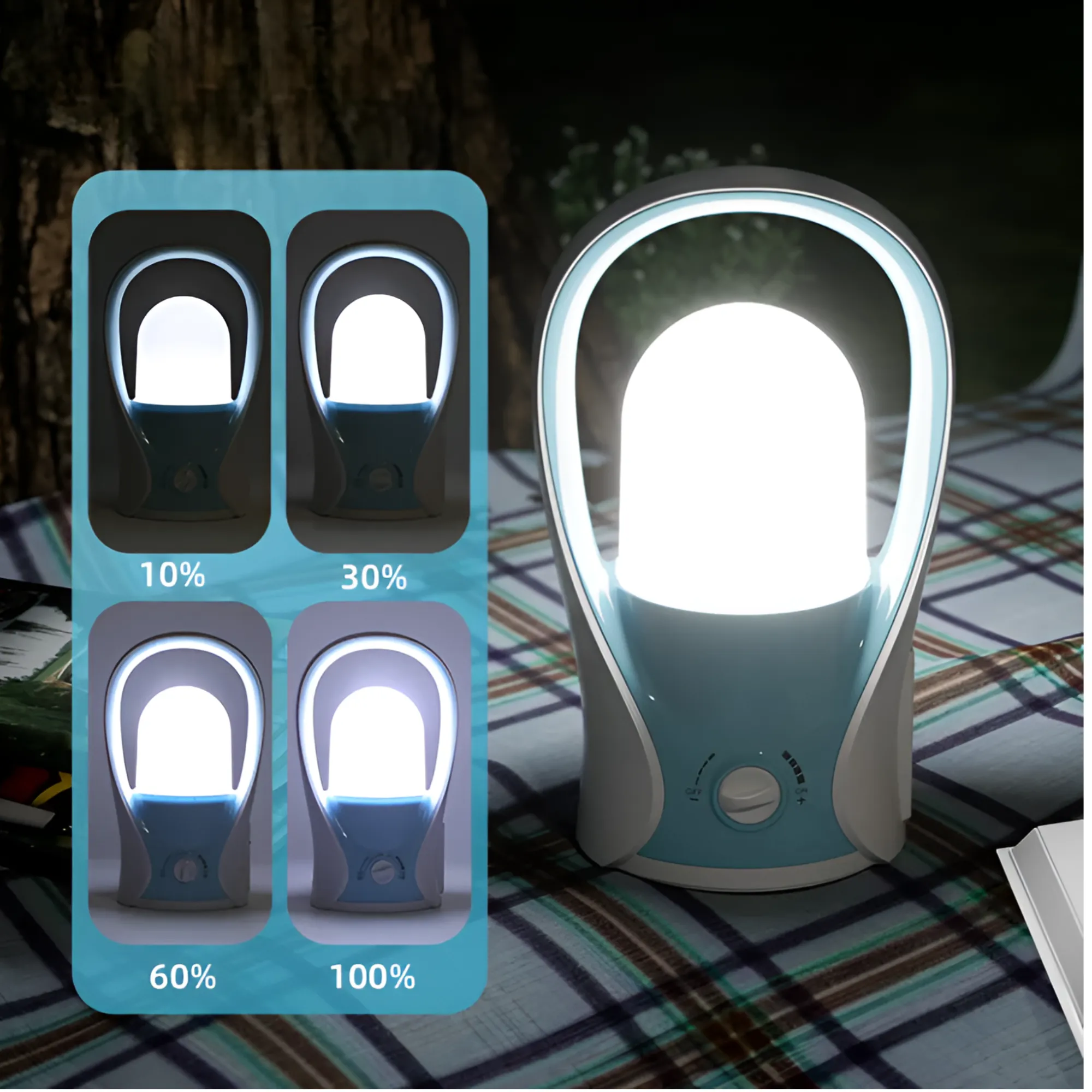 Multifunction LED Emergency Light – Rechargeable and Versatile WB-847