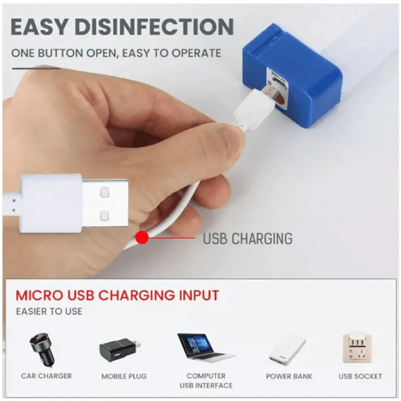 Multifunctional Rechargeable USB Light Bar WLW-300