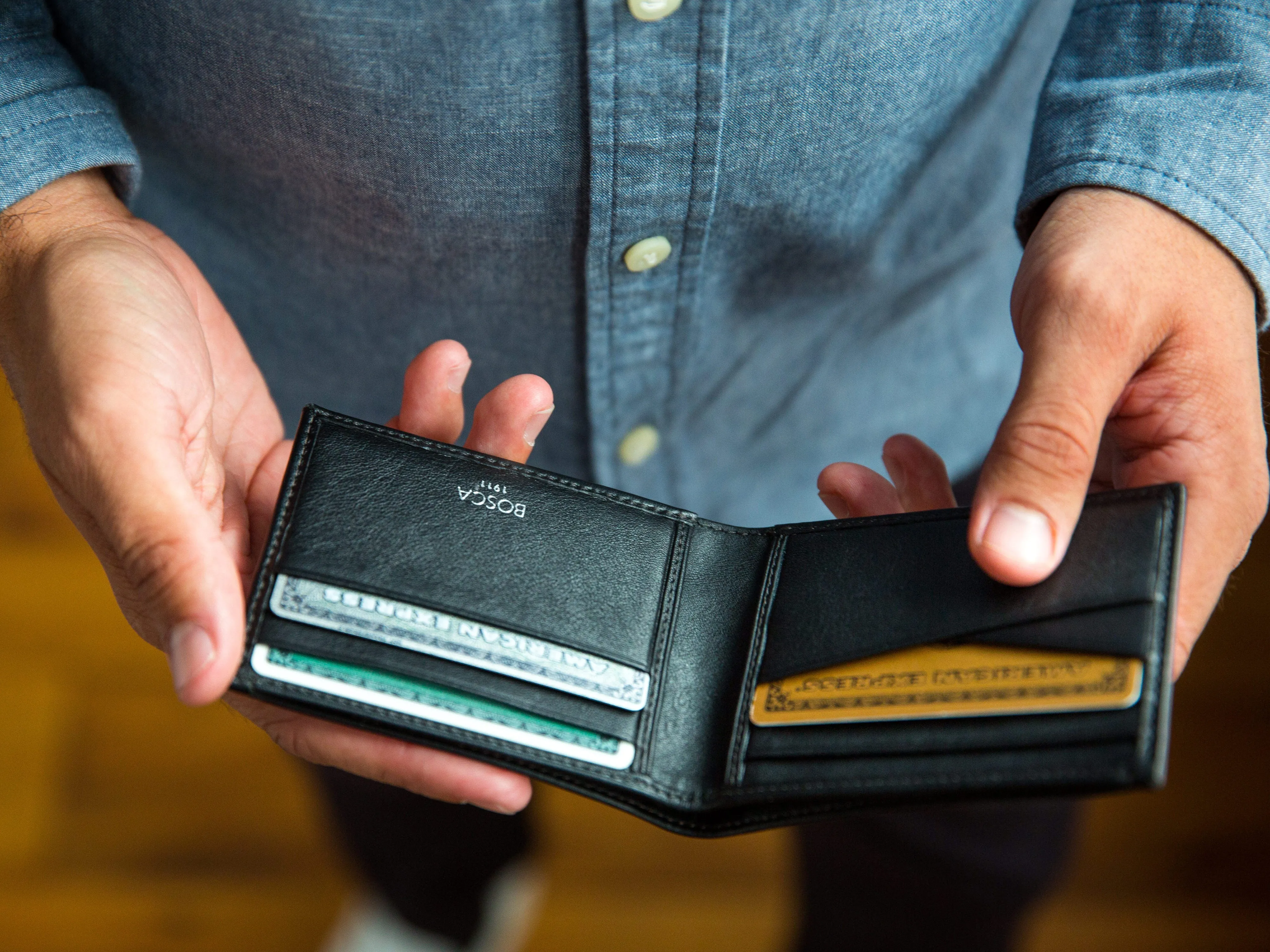 Nappa Vitello Small Bifold Wallet