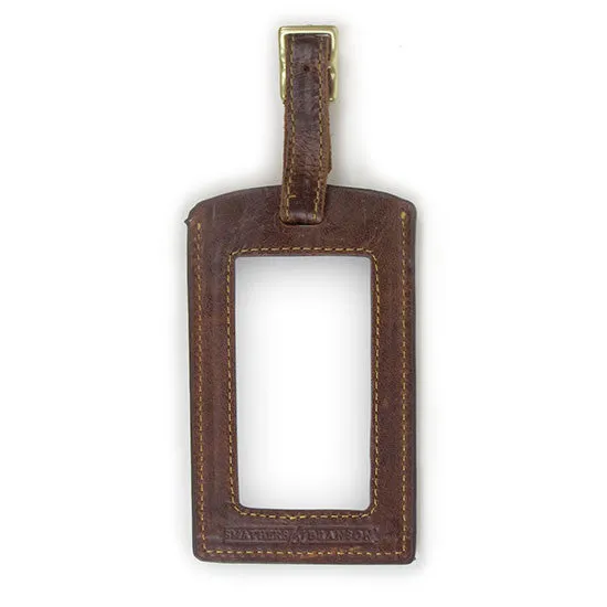 Needlepoint Luggage Tag from Smathers & Branson