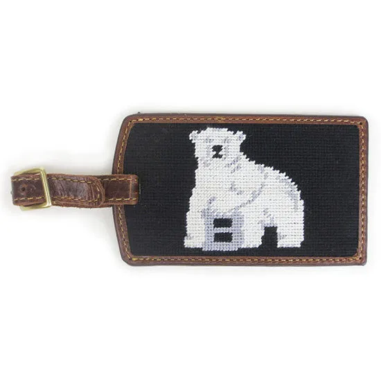 Needlepoint Luggage Tag from Smathers & Branson