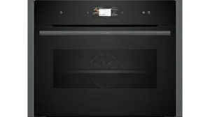 Neff C24FS31G0B N90 Built-In Electric Compact Oven with Steam Function