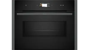Neff C24MS31G0B N90 Built-In Compact Oven with Microwave Function