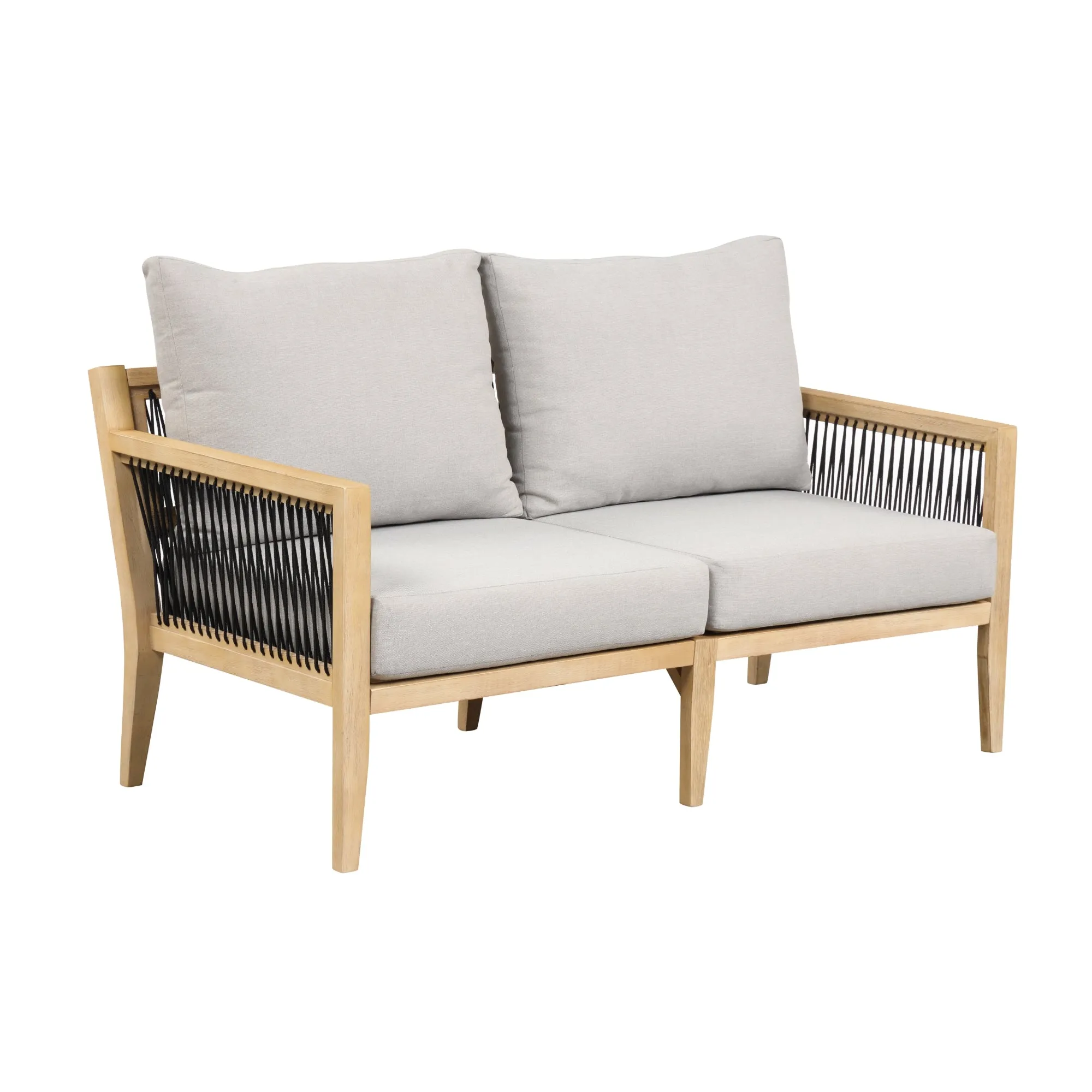 Outdoor Set Patio Couch & 3 Arm Chairs