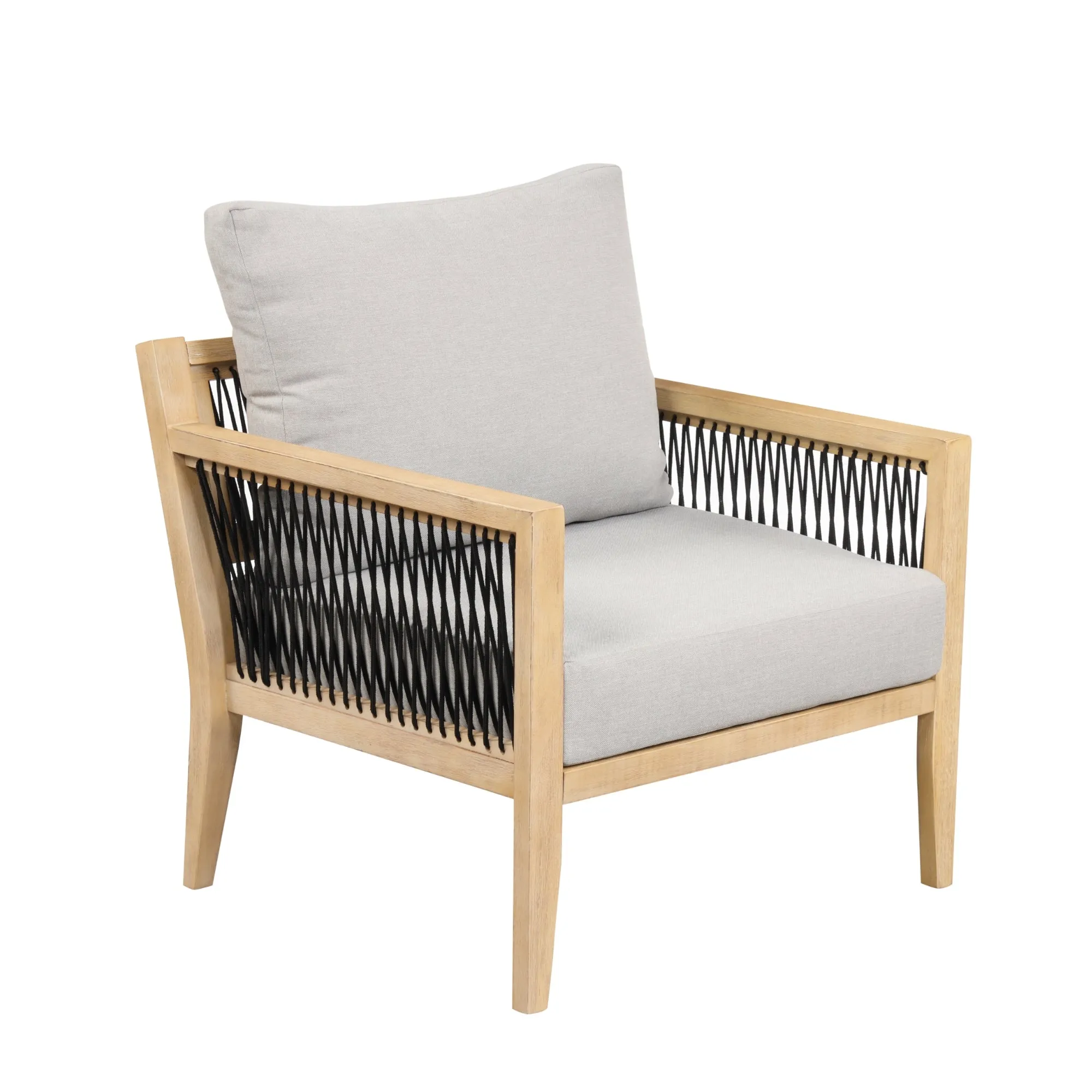 Outdoor Set Patio Couch & 3 Arm Chairs