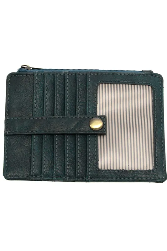 Penny Mini Travel Wallet [Deep Teal-L8141]