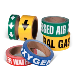 Pipe Marker Rolls - Type 1 Identification