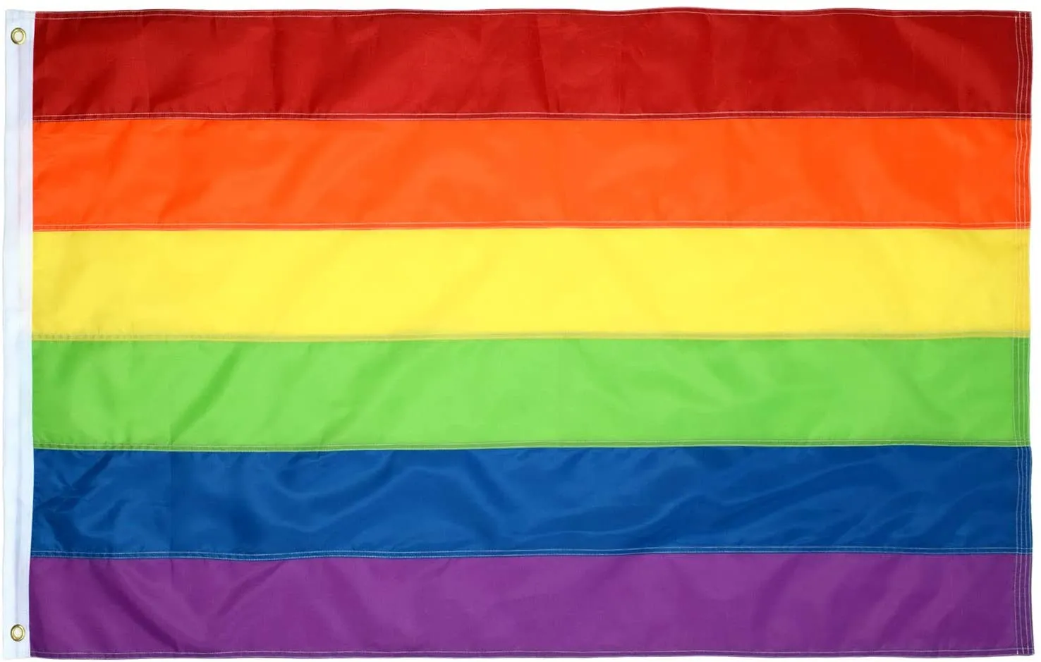 Rainbow Pride Flag - Sewn 2 X 3