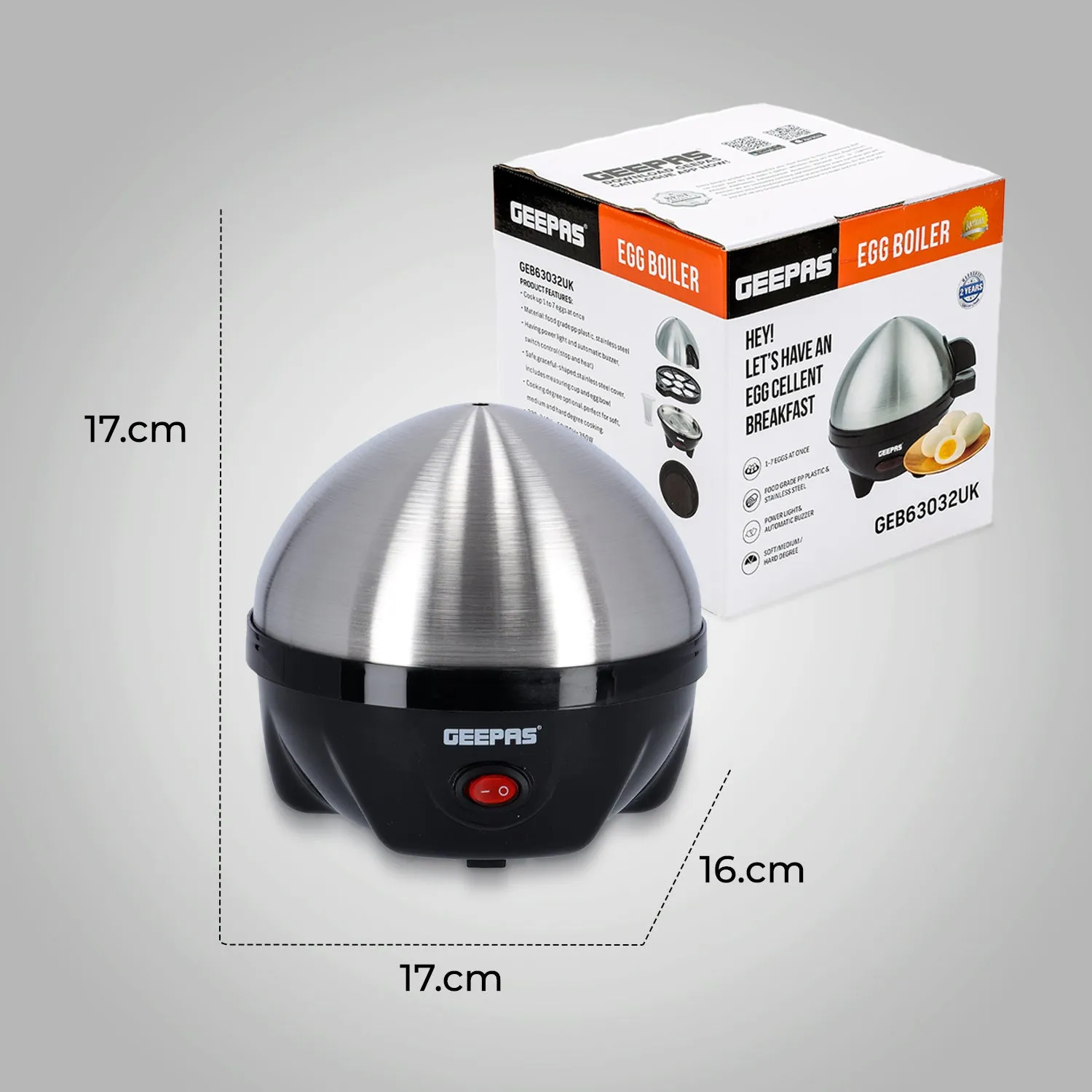 Rapid Stainless Steel Egg Boiler and Poacher