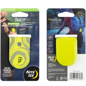 Rechargeable Magnetic LED Marker Yellow