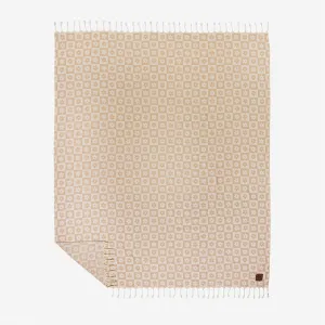 SLOWTIDE Gigi Lightweight Throw Blanket - SANDSTONE