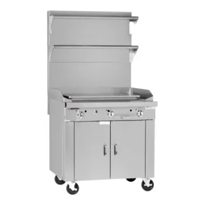 Southbend Platinum, P36C-PPP Gas Range , 36" Plancha, Cabinet Base 48000 Total Btu
