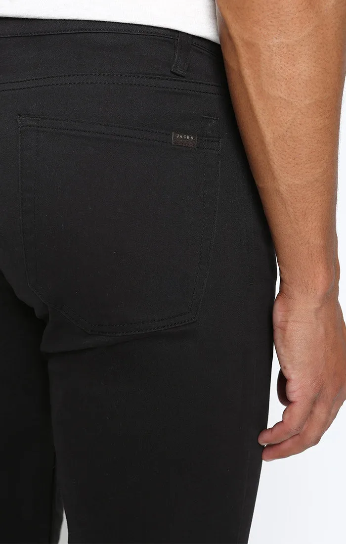 Straight Fit Stretch Sateen 5 Pocket Pant