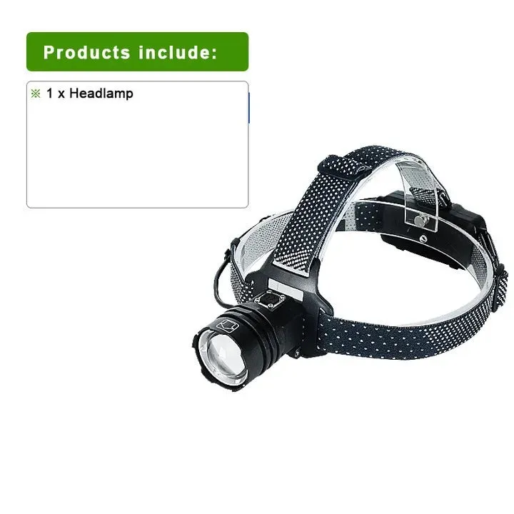 Super Bright XHP360 Powerful LED Headlamp USB Rechargeable High Power Headlight XHP90 3Mode 18650 IP6 Waterproof Head Flashlight