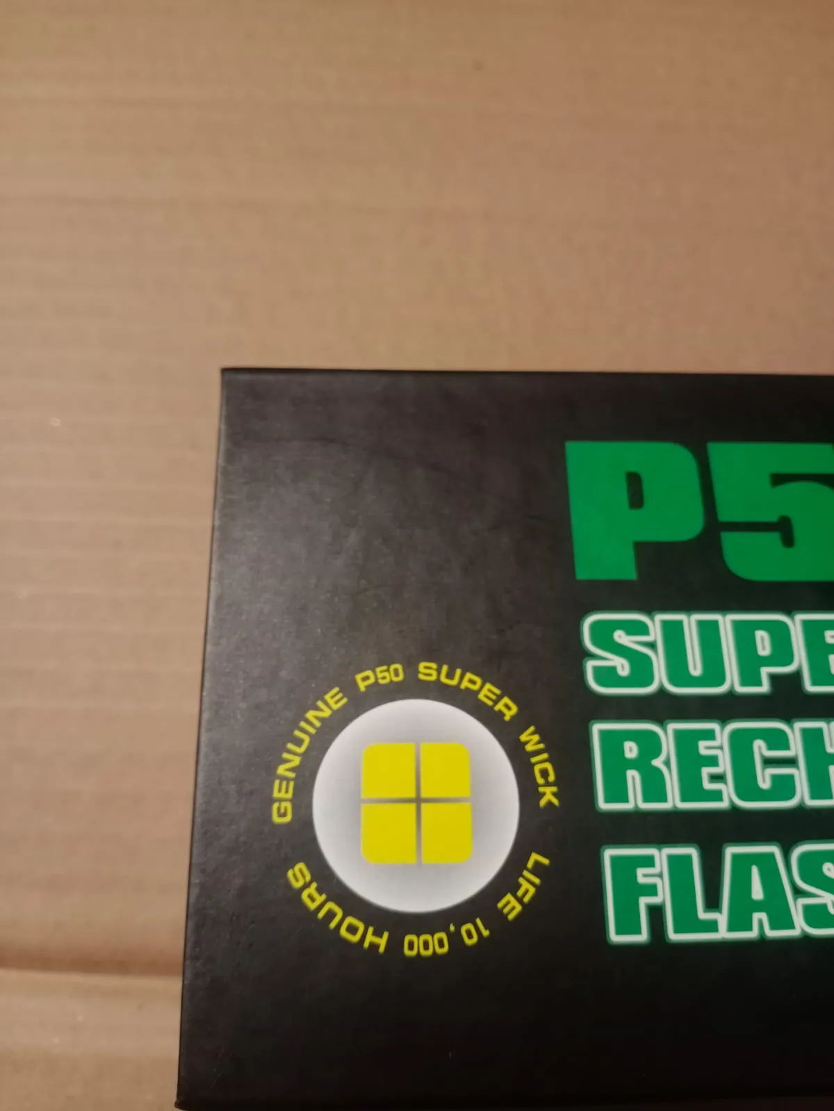 SUPER RECHARGEABLE FLASHLIGHT P50