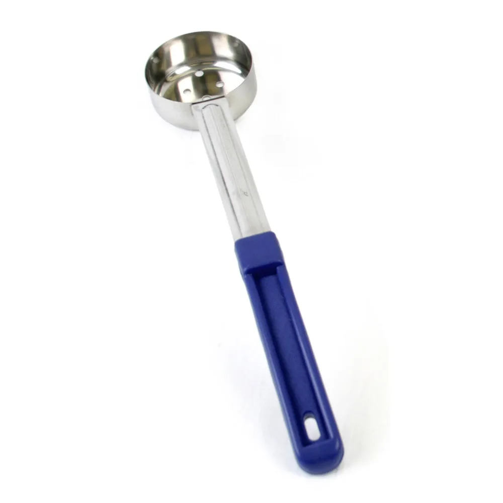 Thunder Group SLLD102P 2 oz Stainless Steel Perforated Portion Controller Blue