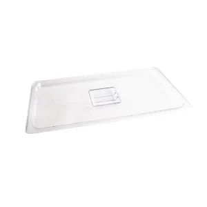 Vogue Polycarbonate 1/1 Gastronorm Lid Clear - U244
