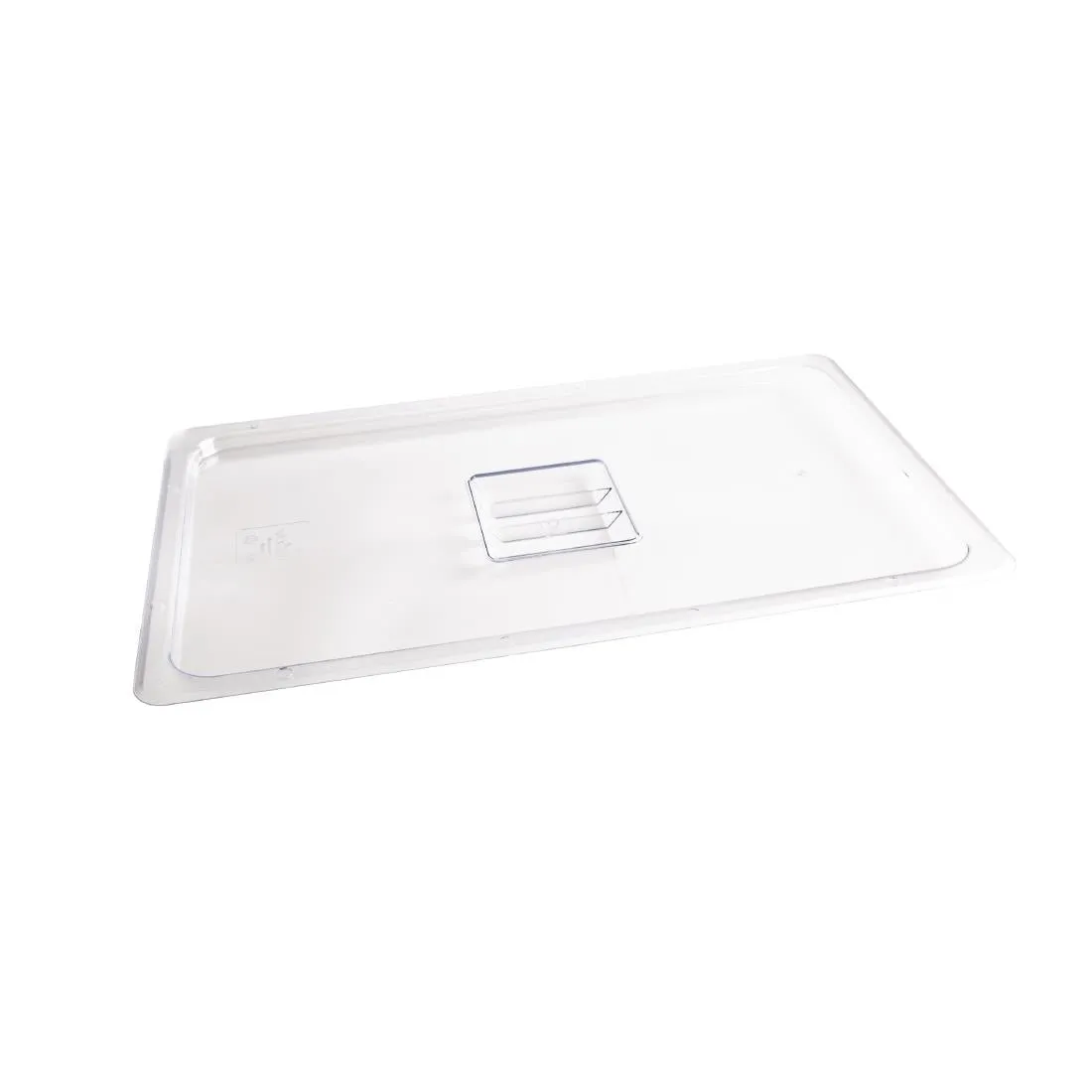 Vogue Polycarbonate 1/1 Gastronorm Lid Clear - U244